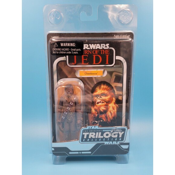 Star Wars The Original Trilogy Collection Chewbacca 4" Figure 2004 Hasbro ROTJ - Picture 1 of 2